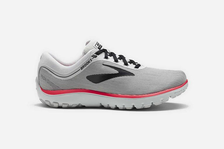 Brooks Pureflow 7 - Womens Road Running Shoes - White (95317WCHD)